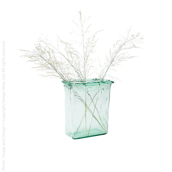 Nile River vase (9.4 in. - rectangle)