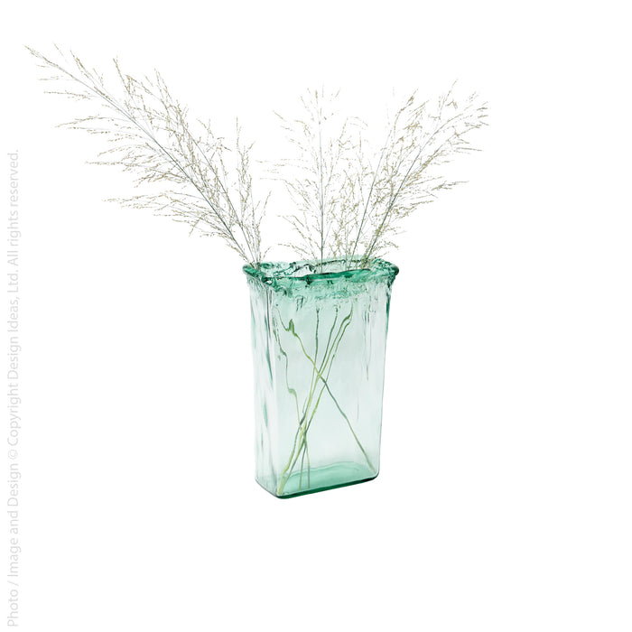 Nile River vase (13.5 in. - rectangle)