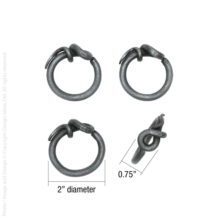 Brummel™ napkin rings (set of 4)