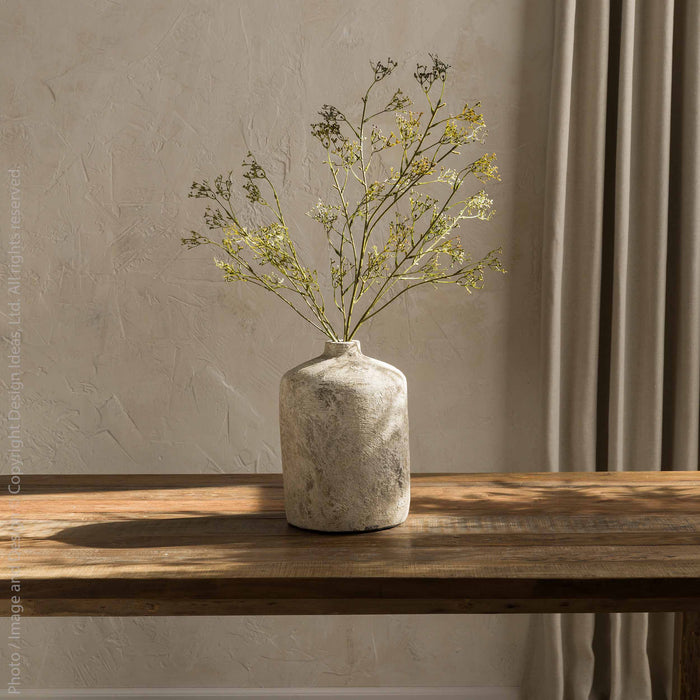 Solerno™ vase (5.9 dia x 7.9 in)