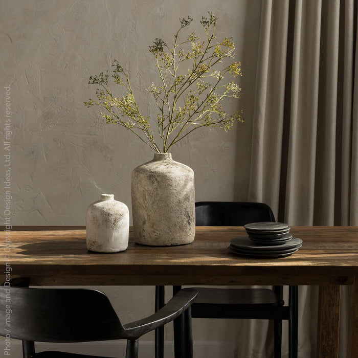 Solerno™ vase (5.9 dia x 7.9 in)