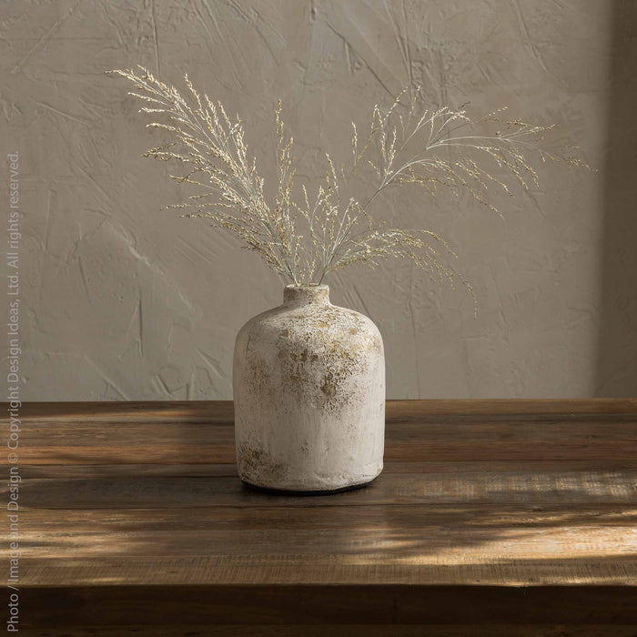 Solerno™ vase (5.9 dia x 7.9 in)