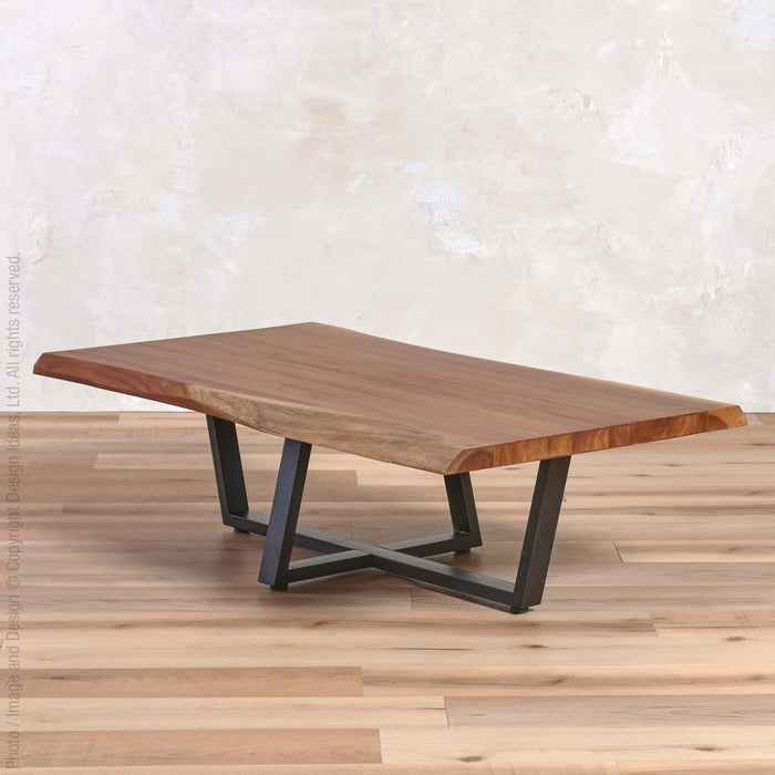 Takara™ Teak Live Edge Coffee Table - texxture™ — Design Ideas
