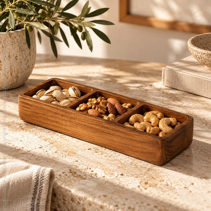 Chiku™ nut tray (trio)