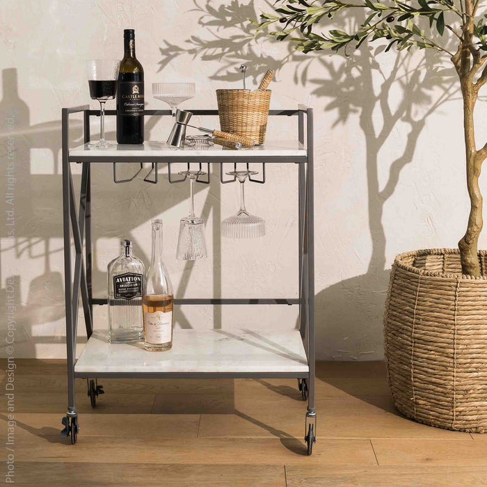Sinatra™ bar cart