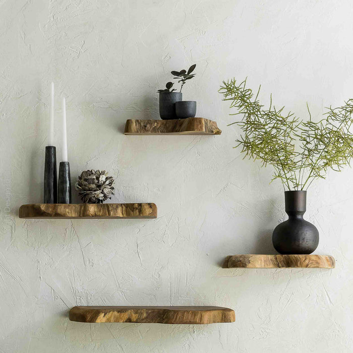 Takara™ live edge shelf (16 x 10 in.)