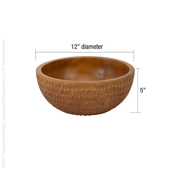 Rocklynn™ salad serving bowl (12 in)