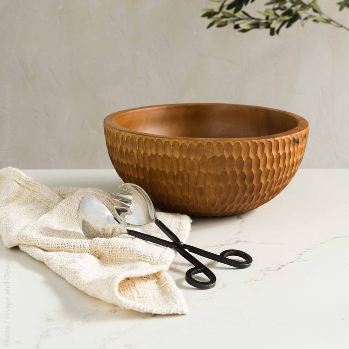 Rocklynn™ salad serving bowl (12 in)