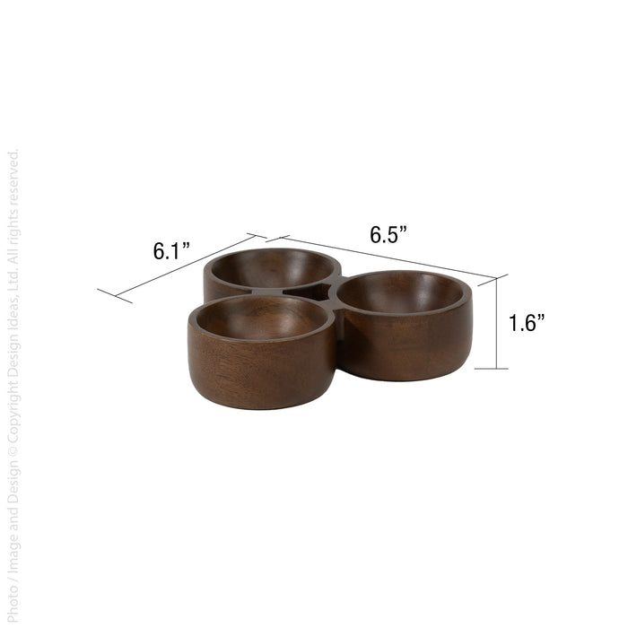 Serra™ trio bowl