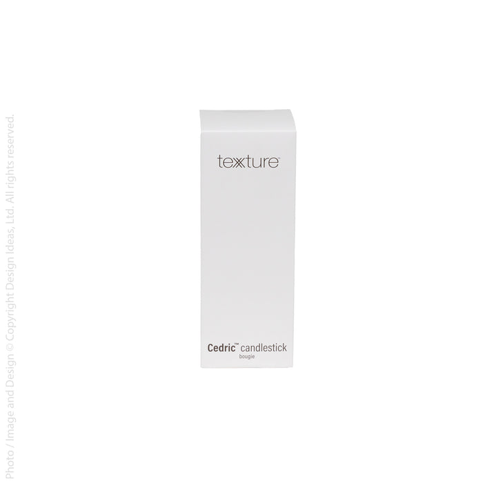 Cedric™ candlestick (7.8 in)