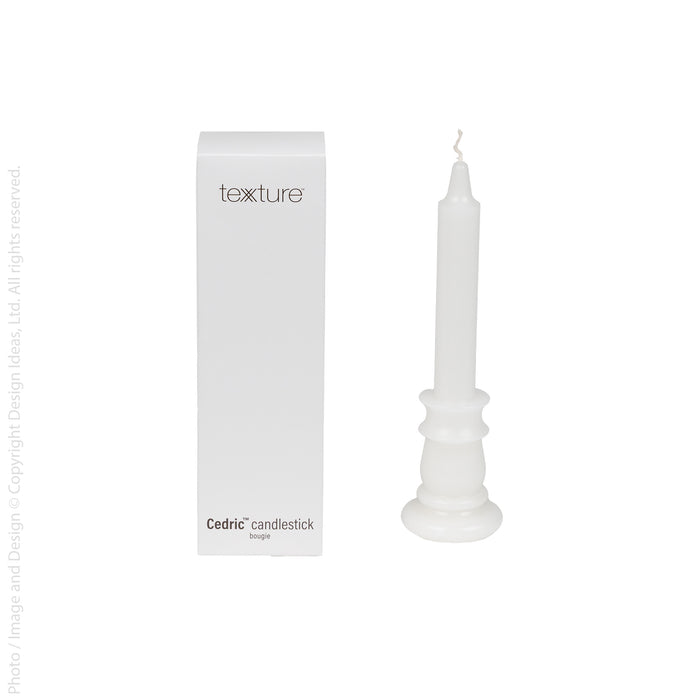 Cedric™ candlestick (9.8 in)