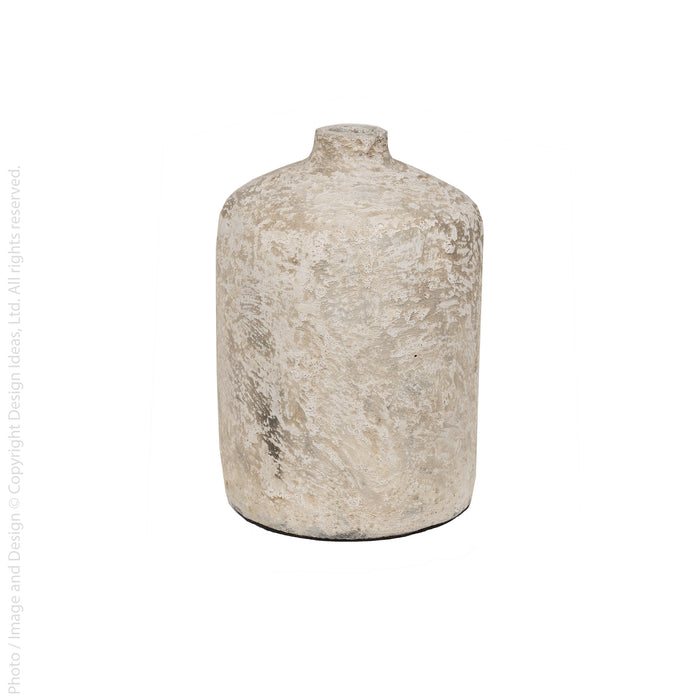 Solerno™ vase (5.9 dia x 7.9 in)