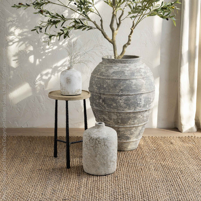 Solerno™ vase (5.9 dia x 7.9 in)