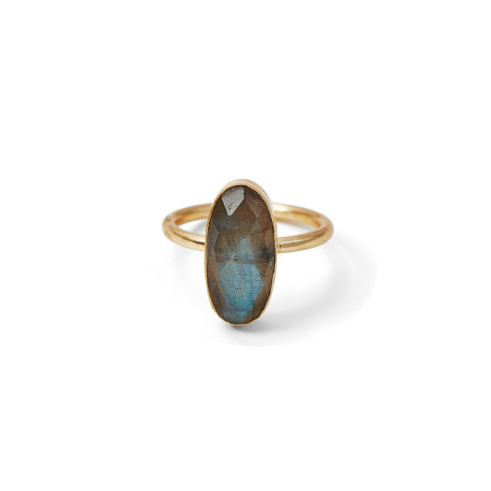 Labradorite Ring (Size 6)