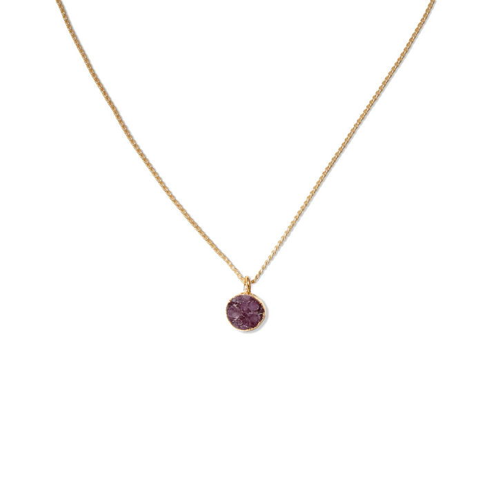 Drusy Pendant Necklace