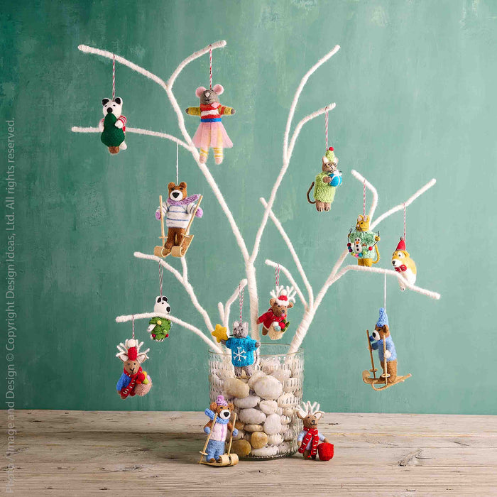 Lilliput™ ornament (christmas cats: set of 3)