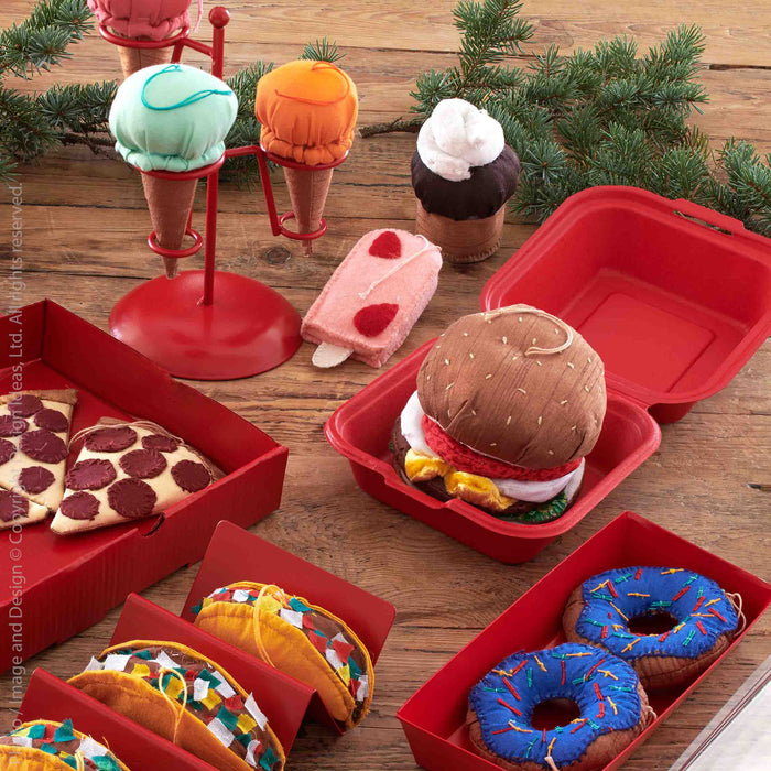 Pop™ ornament (hamburger)