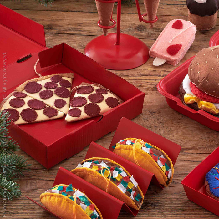 Pop™ ornament (pizza)