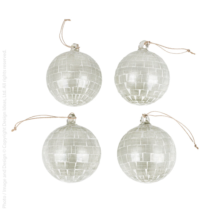 Sillena™ ornament (5 in: set of 4)