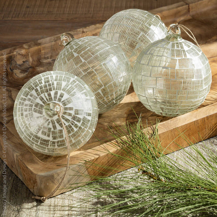 Sillena™ ornament (5 in: set of 4)