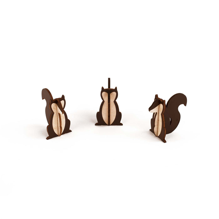 Woodland Creatures-Squirrels (Set of 8)