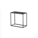 Crushed Glass Pietra Side Table Recktangle-texxture