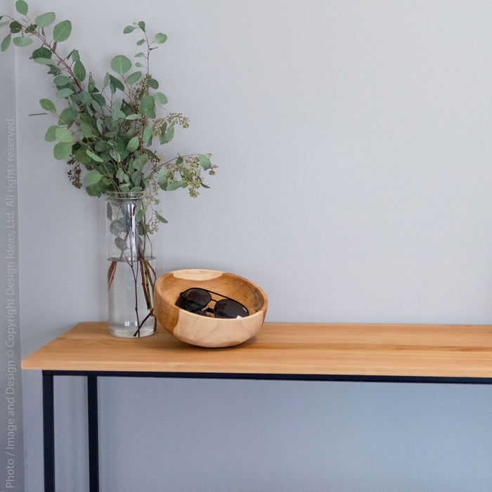 Pietra™ console table (teak)