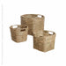 Koper™ Woven Water Hyacinth Twine Baskets (set of 3) - (colors: ) | Premium Basket from the Koper™ collection | made with Water Hyacinth Twine for long lasting use