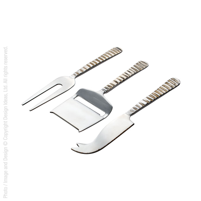 Ravine™ cheese knives (set of 3)