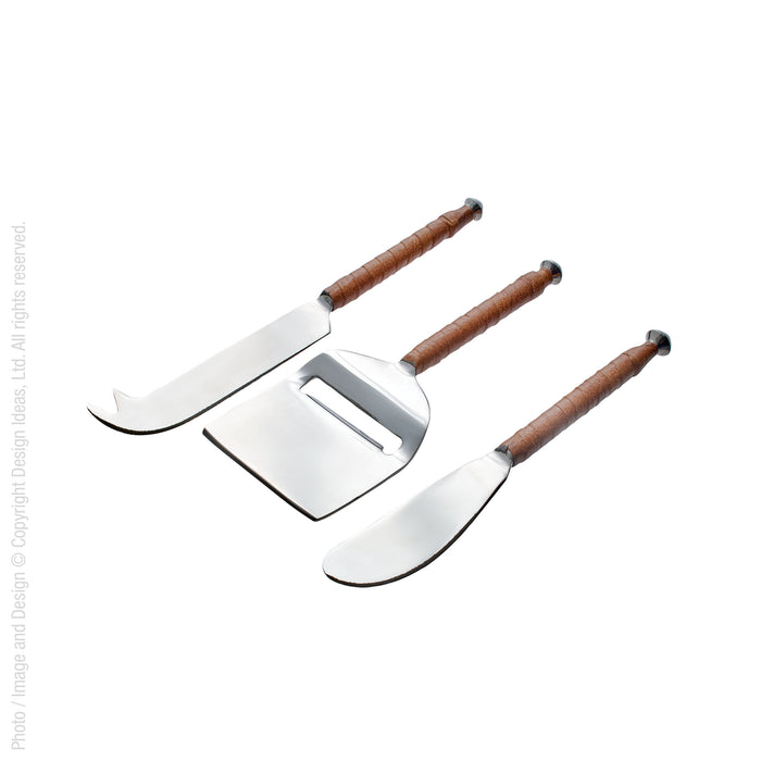 Bratzen™ cheese knives (set of 3)