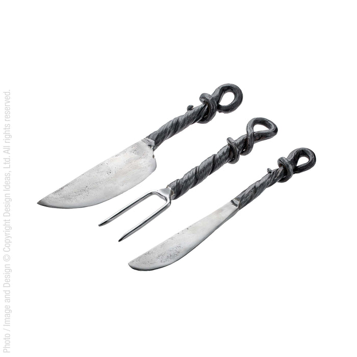 Brummel™ cheese knives (set of 3)