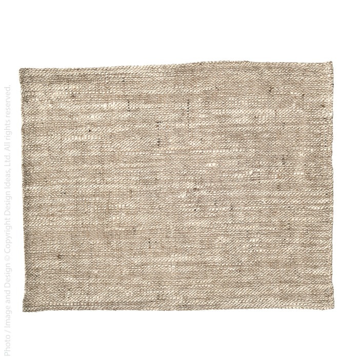 Capri™ placemat (jute: 18 x 14 in.)