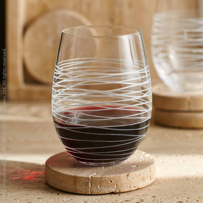 Solis™ stemless wine glass (set of 4)