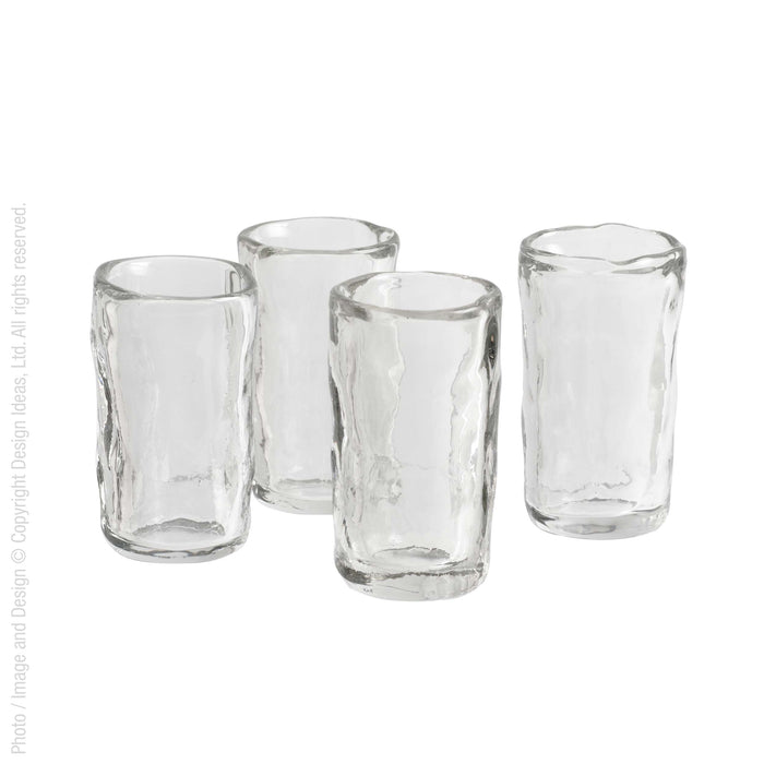 Wabisabi™ shot glasses (set of 4)