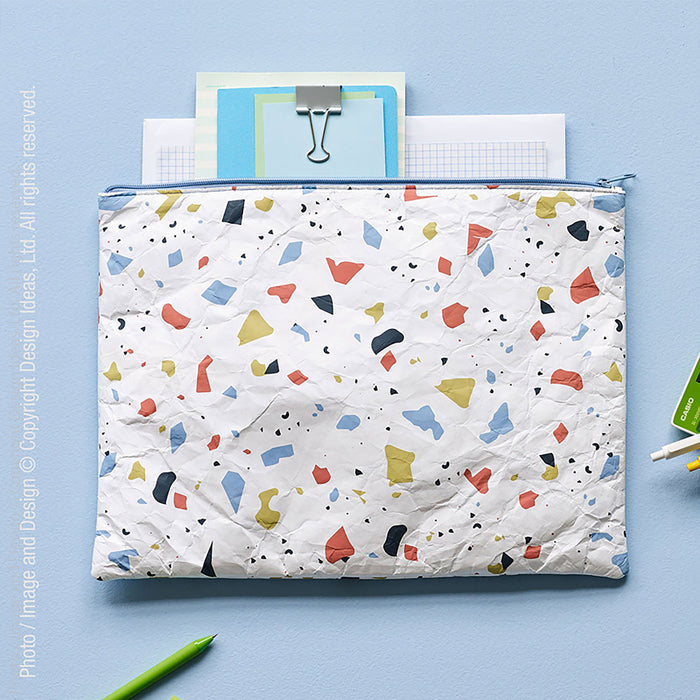 Folio™ pouch (large: terrazzo)