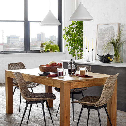 Takara Teak Dining Table - texxture™ — Design Ideas