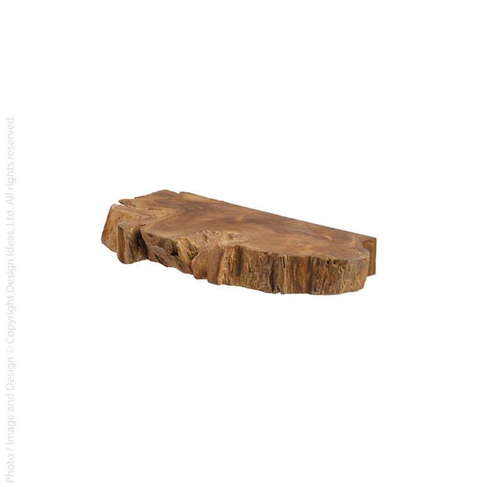 Takara™ live edge shelf (16 x 10 in.)