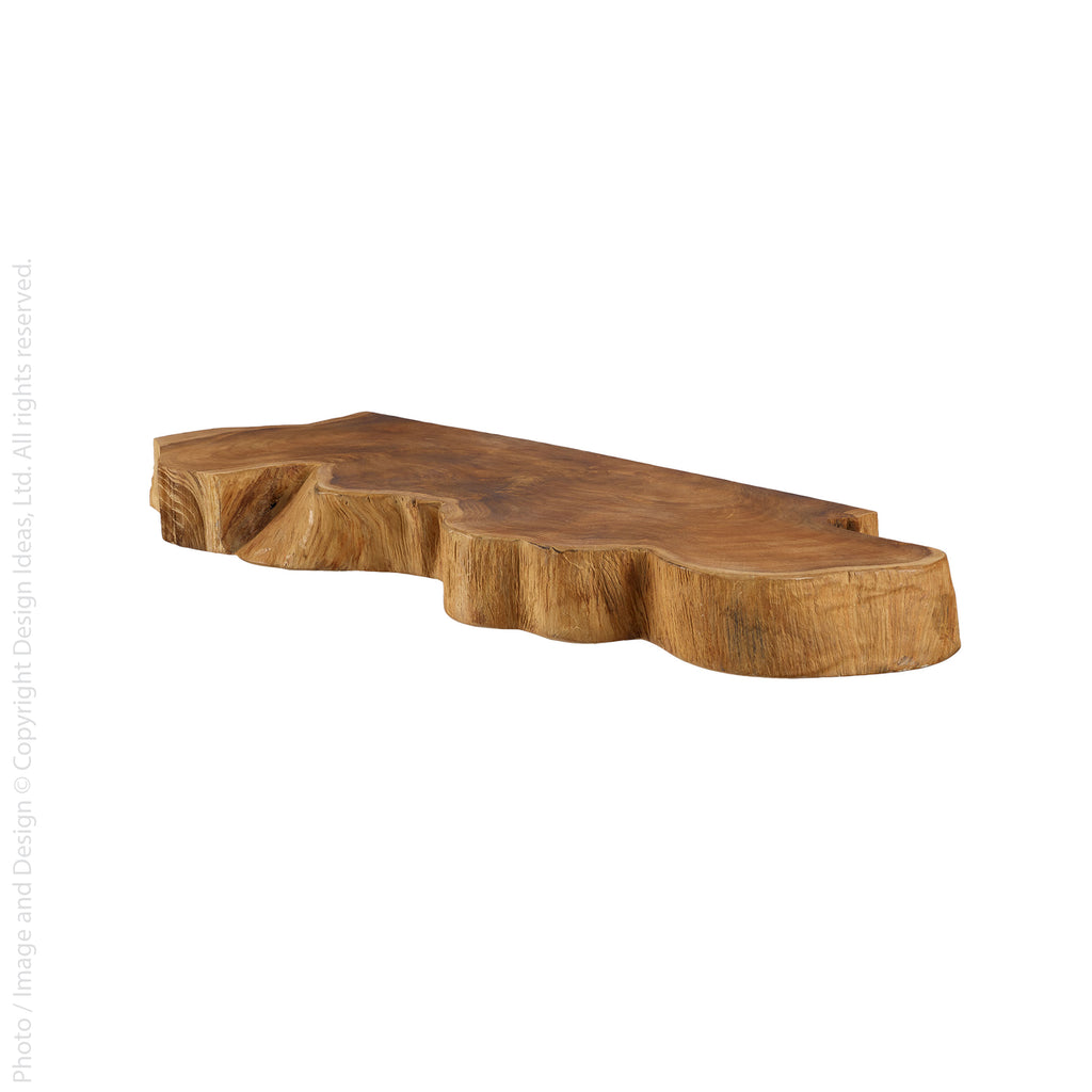 Takara Teak Live Edge Shelf (Large) - texxture™ — Design Ideas