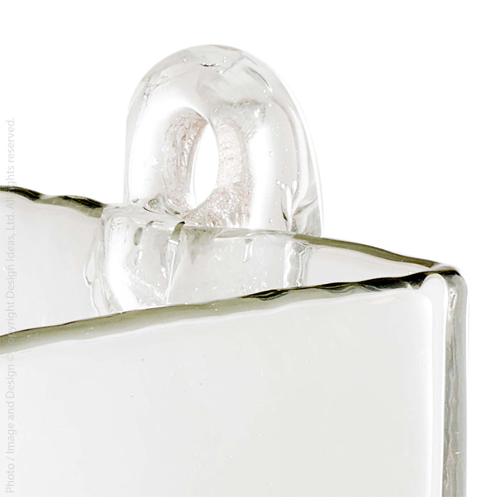 Bowery™ candleholder (3 x 3 x 4 in.)