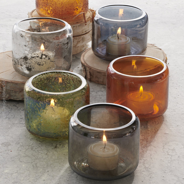 Hubbard™ votive (black luster)