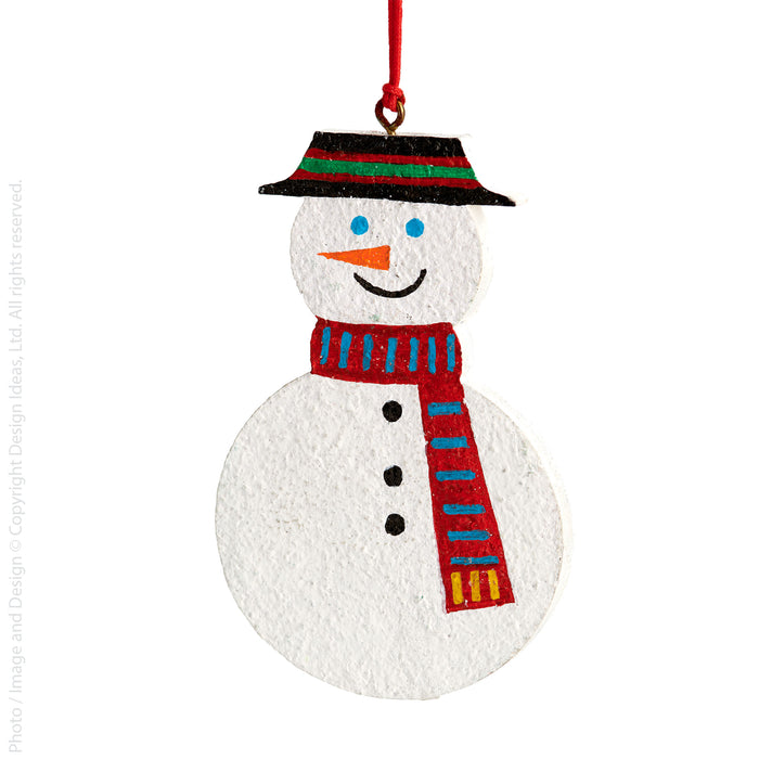 Sugarplum™ ornament (snowman)