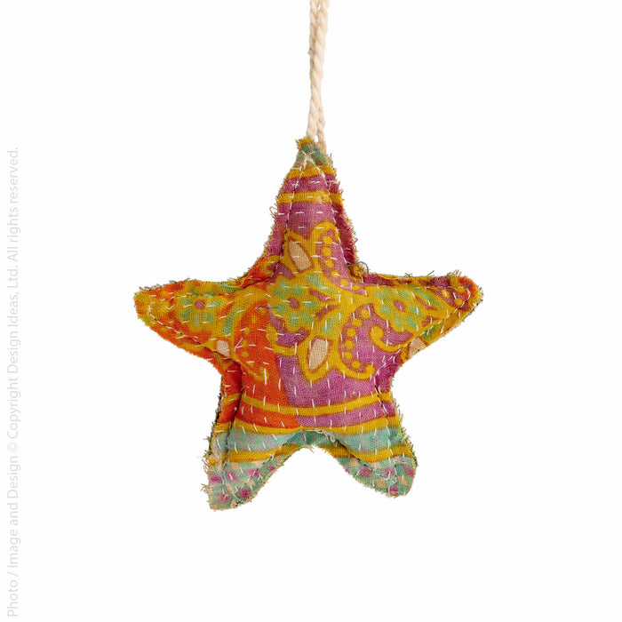 Patchwork™ ornament (star)