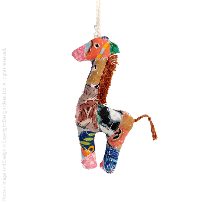 Patchwork™ ornament (giraffe)