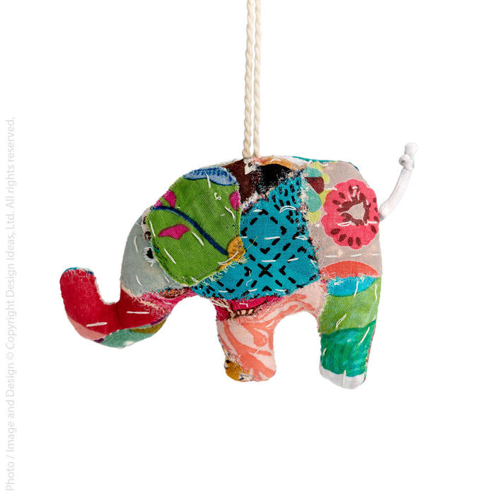 Patchwork™ ornament (elephant)