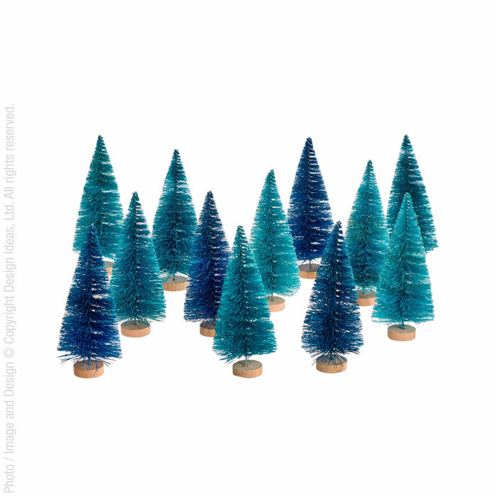 Yukon™ trees (blues: set of 12)