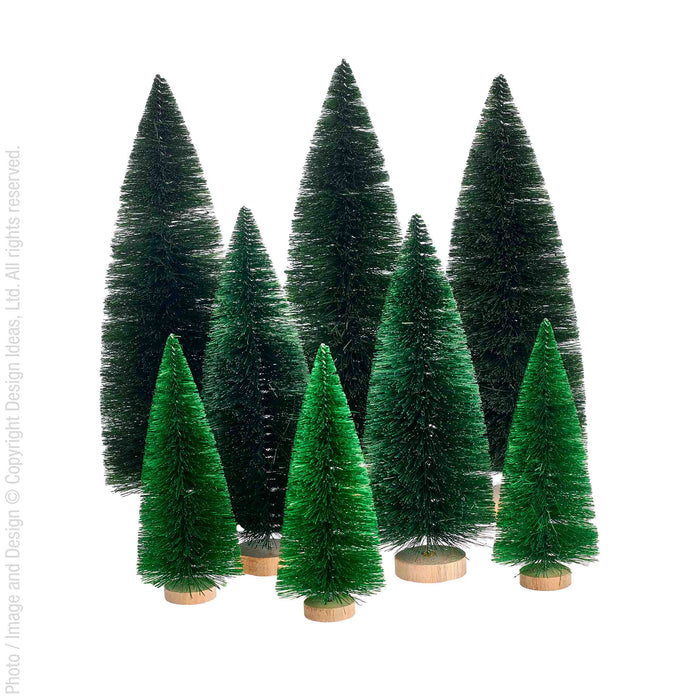 Yukon™ trees (greens: set of 8)