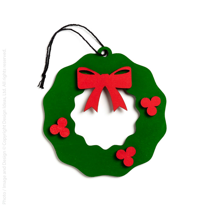 HollyJolly™ ornament (wreath)