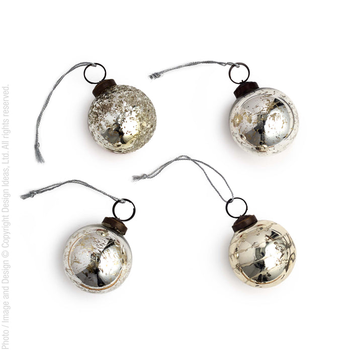 Jensen™ ornaments (2 in.: set of 4)