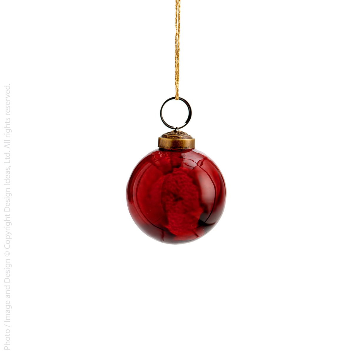 Verona™ Mouth Blown Glass ornament (2 in.) texxture™ — Design Ideas