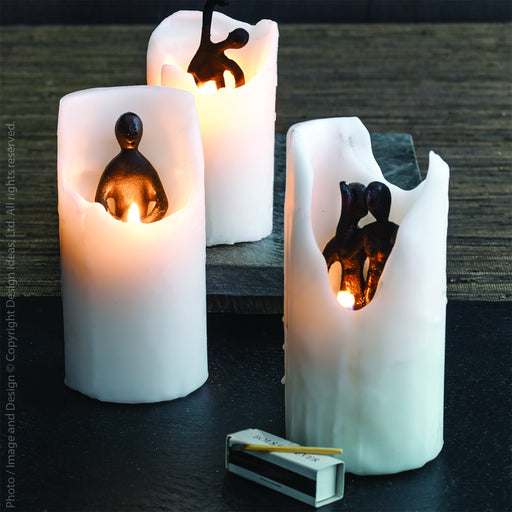 Spirit Zen Cast Iron Candle - texxture™ — Design Ideas